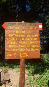 calabria con cane - Sentiero Frassati